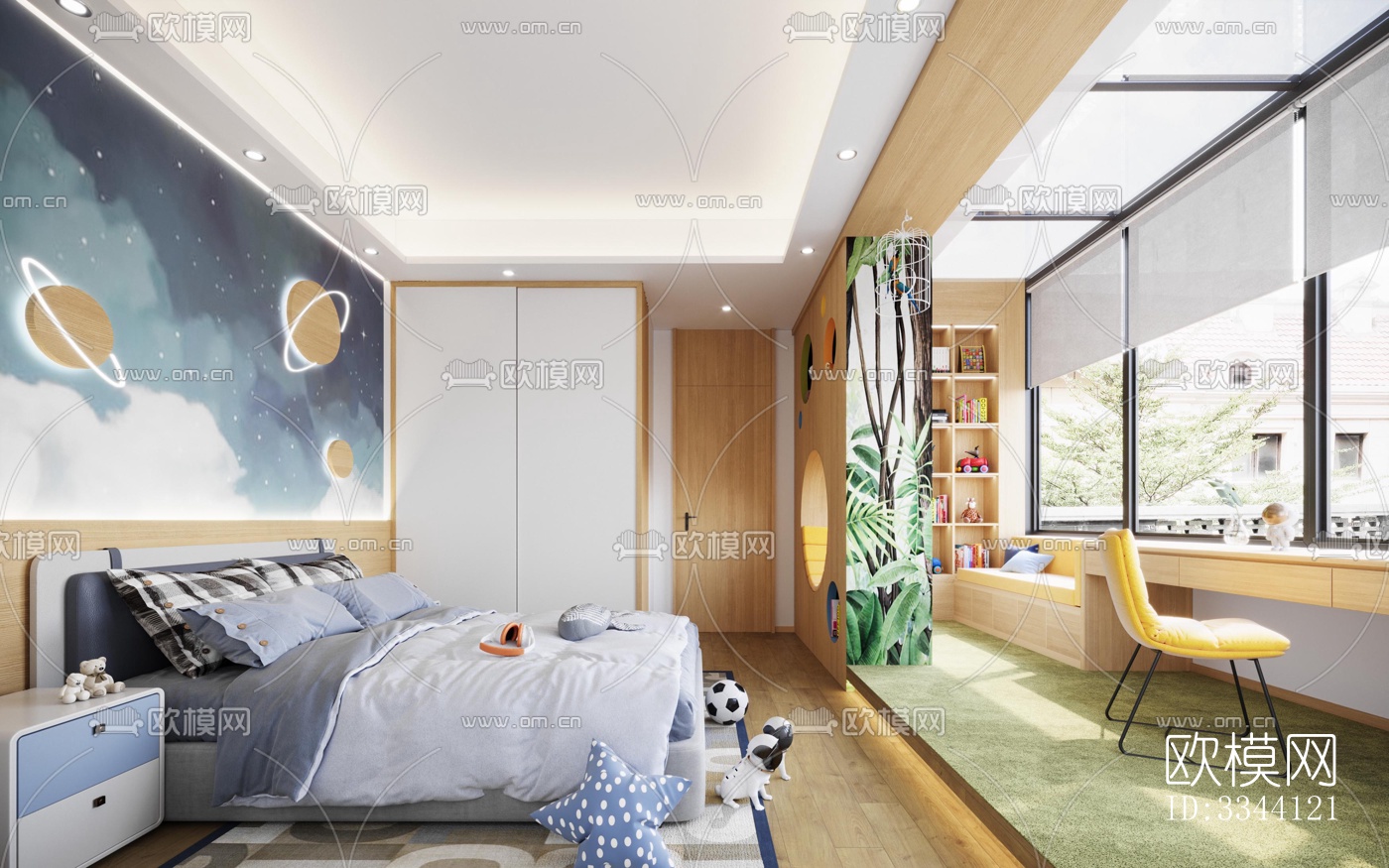 现代别墅效果图下载（渲染图10）