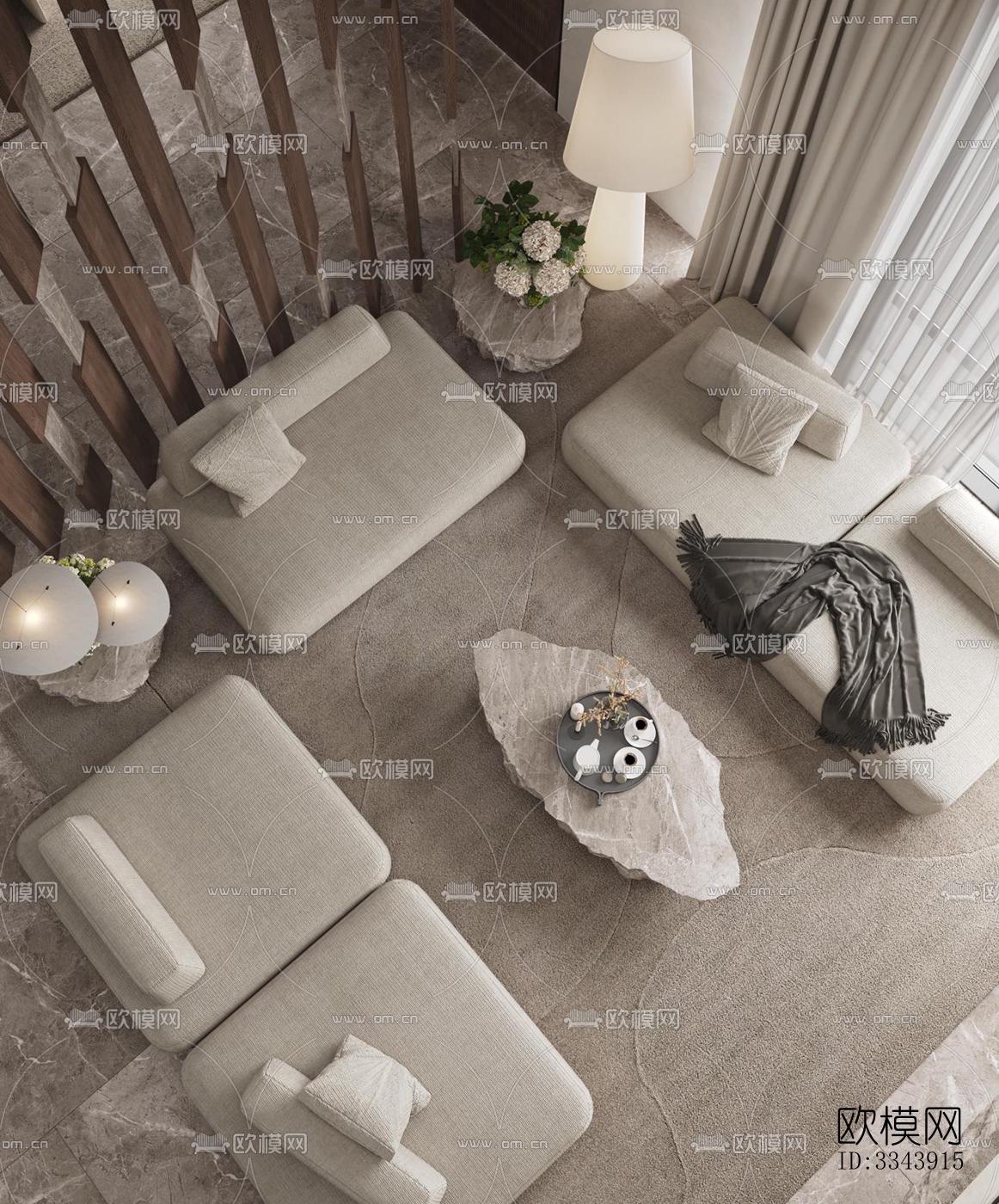 现代别墅效果图下载（渲染图13）