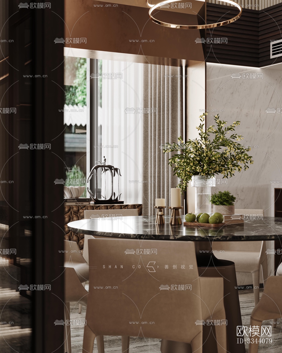 现代别墅效果图下载（渲染图11）