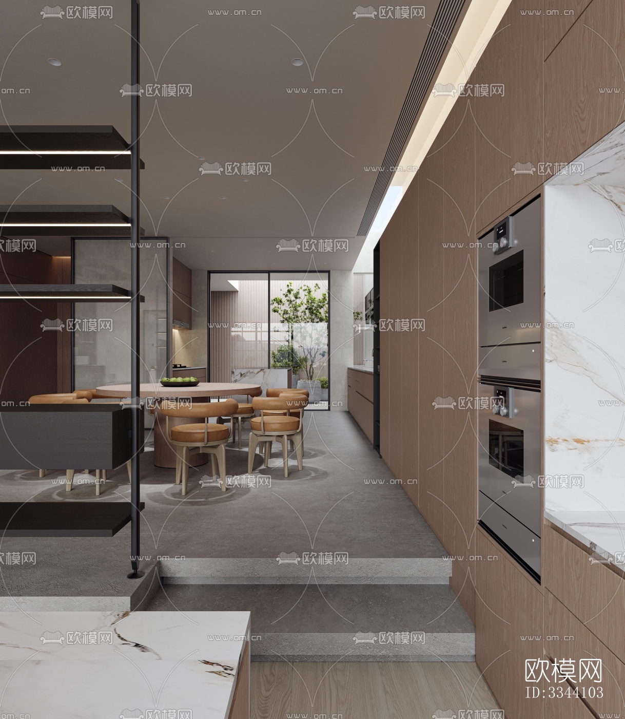 现代别墅效果图下载（渲染图6）