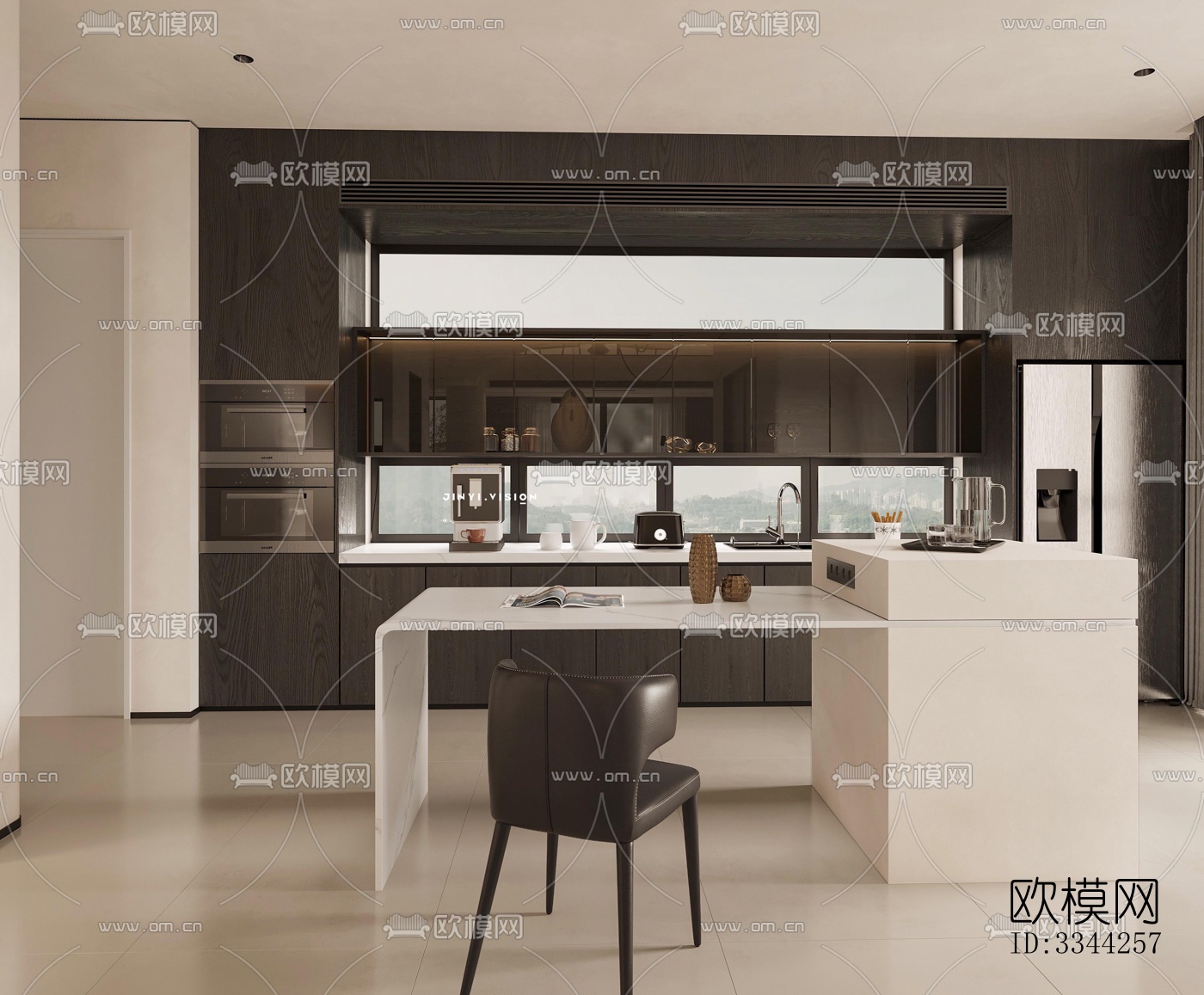 现代别墅效果图下载（渲染图8）