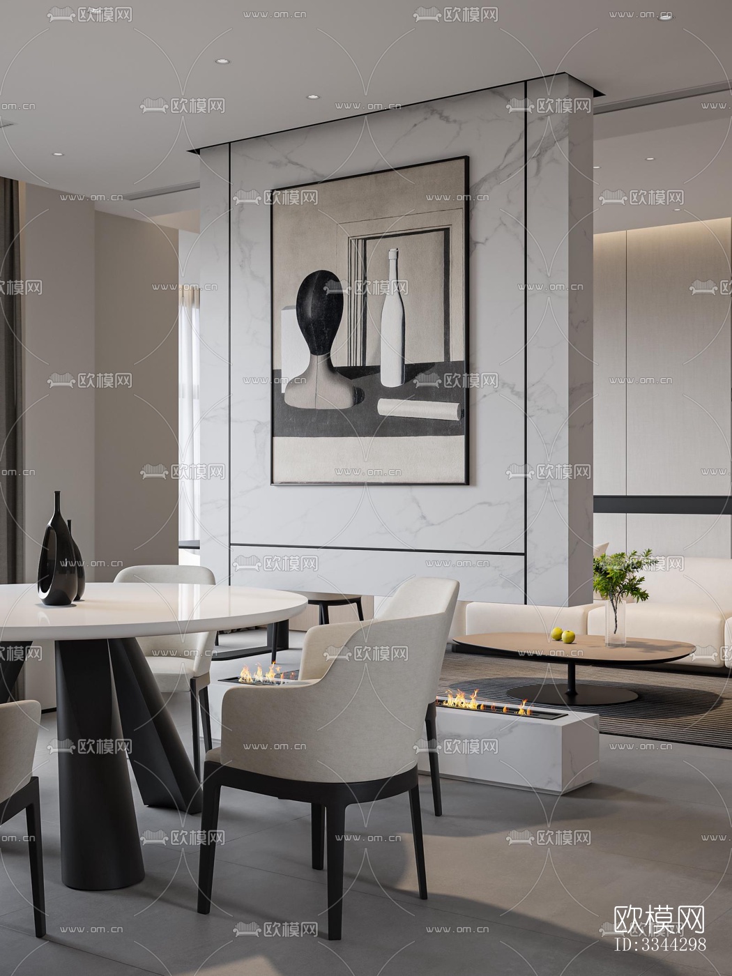 现代别墅效果图下载（渲染图7）