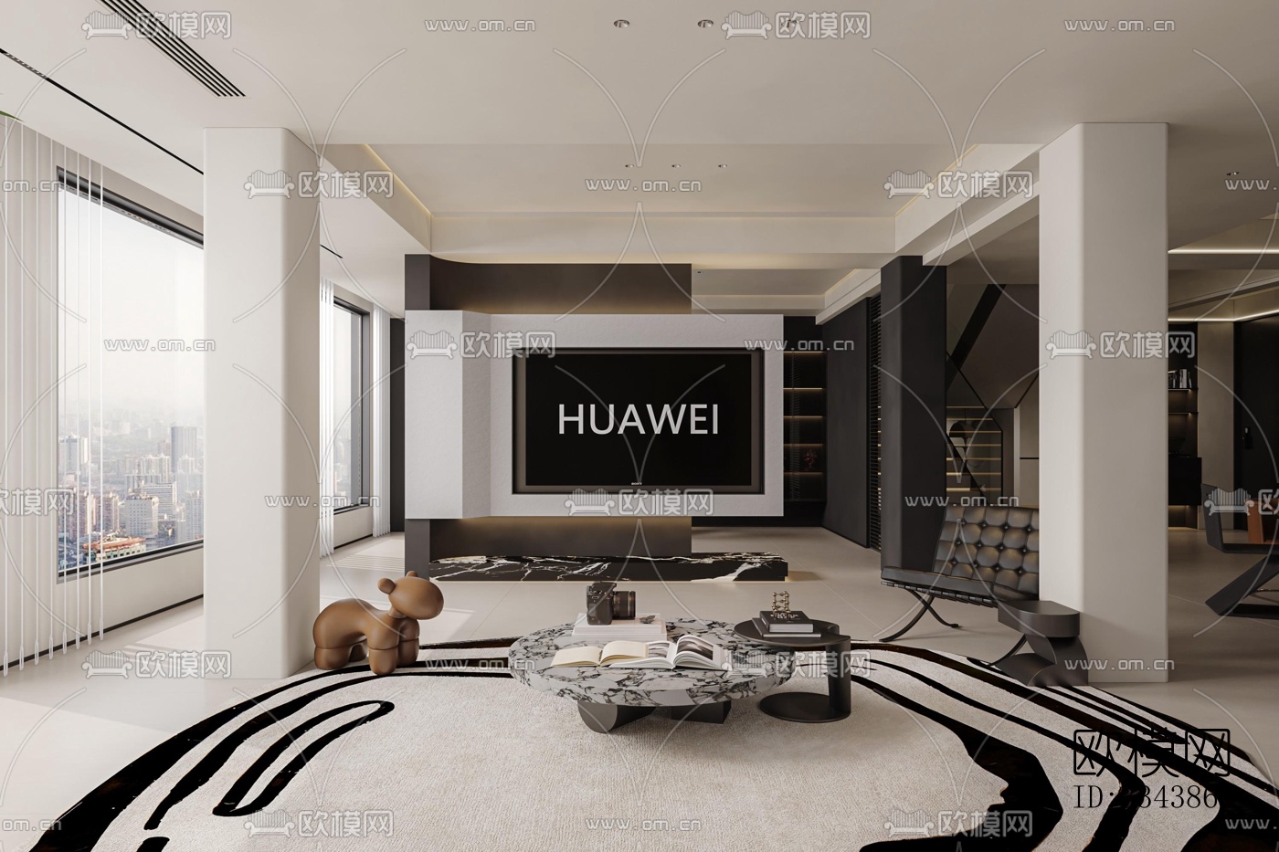 现代别墅效果图下载（渲染图6）