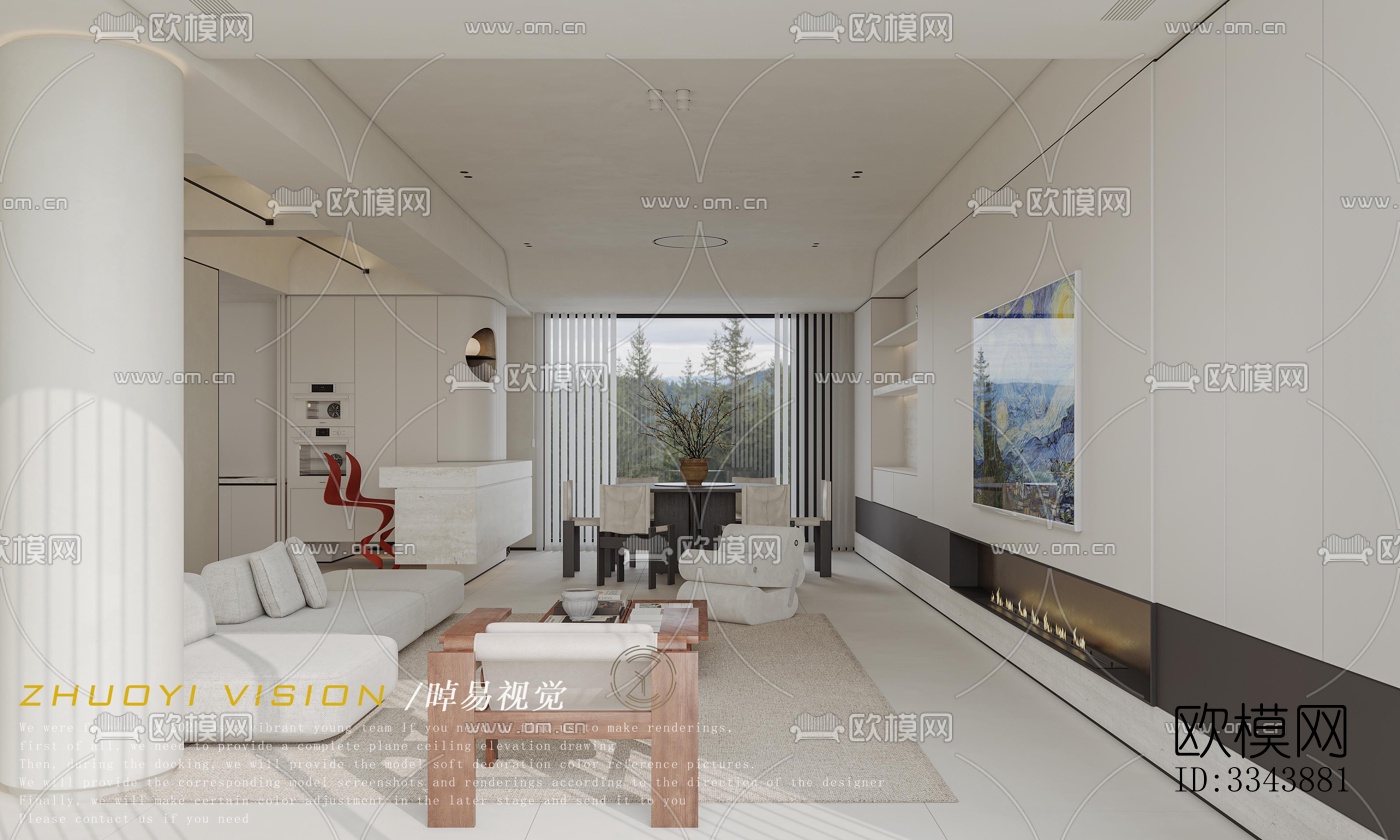 现代别墅效果图下载（渲染图6）