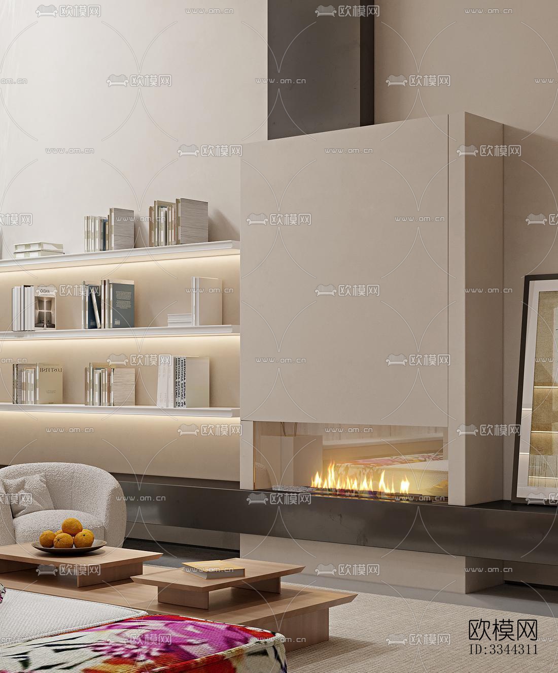 现代别墅效果图下载（渲染图5）