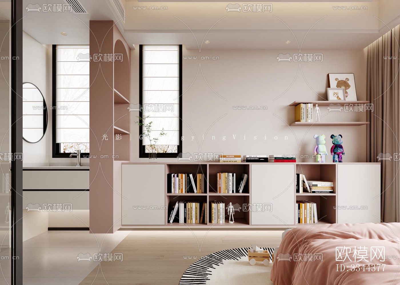 现代别墅效果图下载（渲染图14）