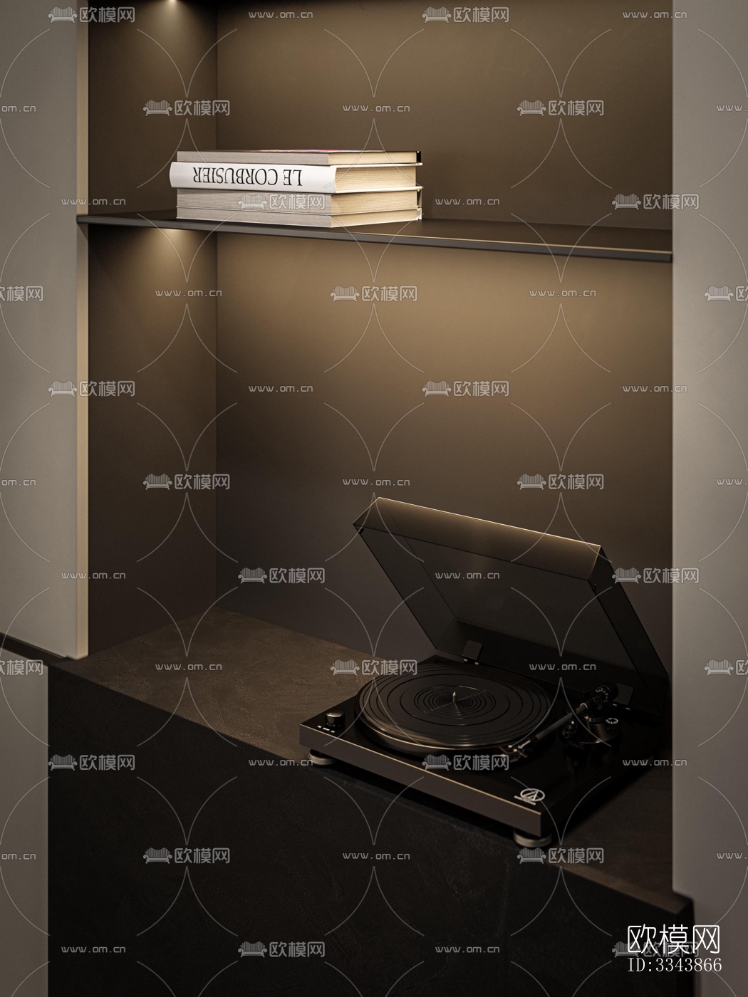 现代别墅效果图下载（渲染图4）