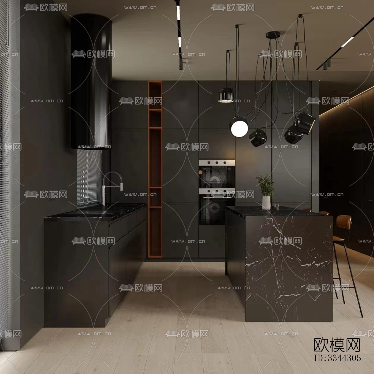 现代别墅效果图下载（渲染图16）