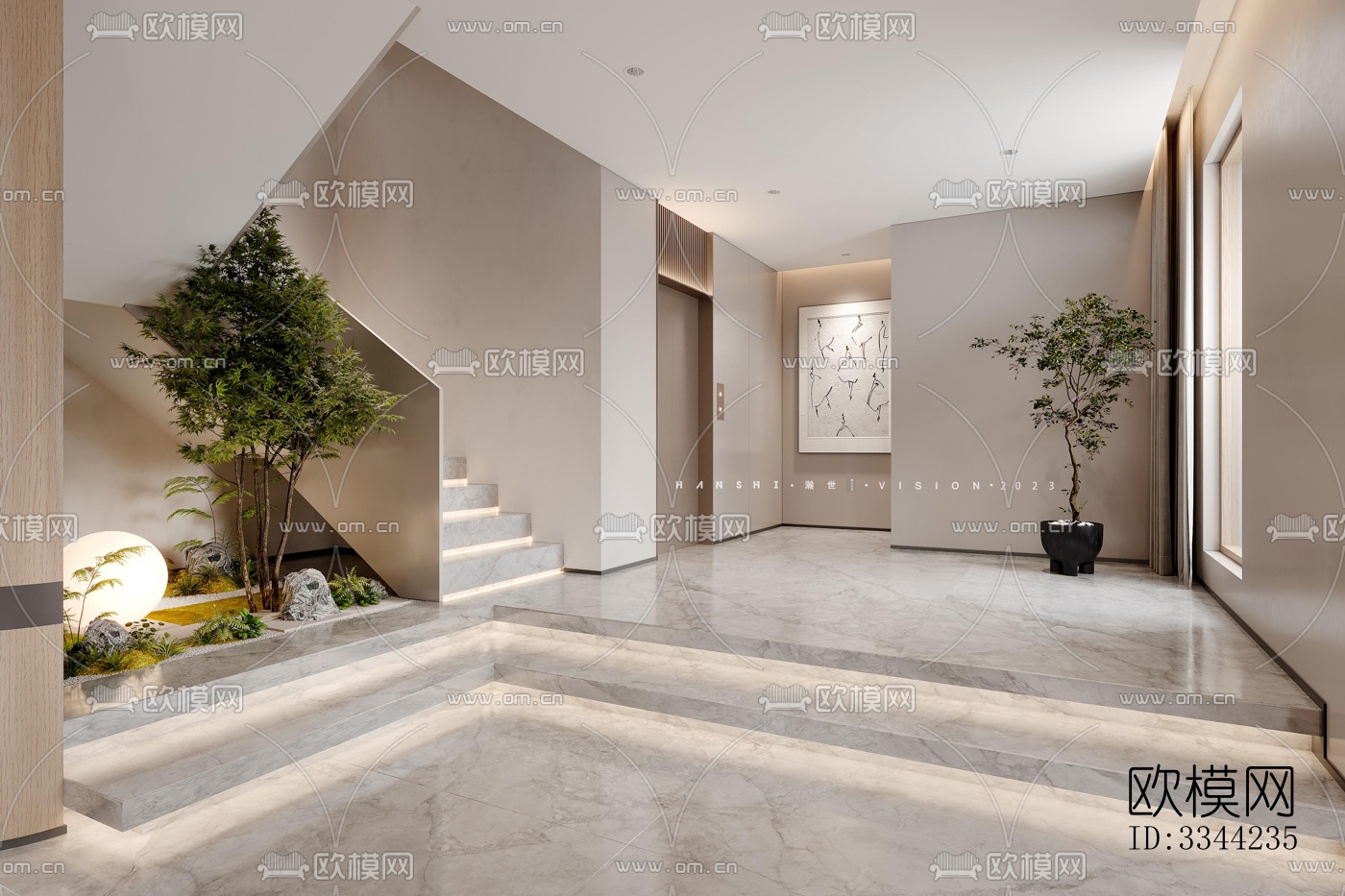 现代别墅效果图下载（渲染图10）