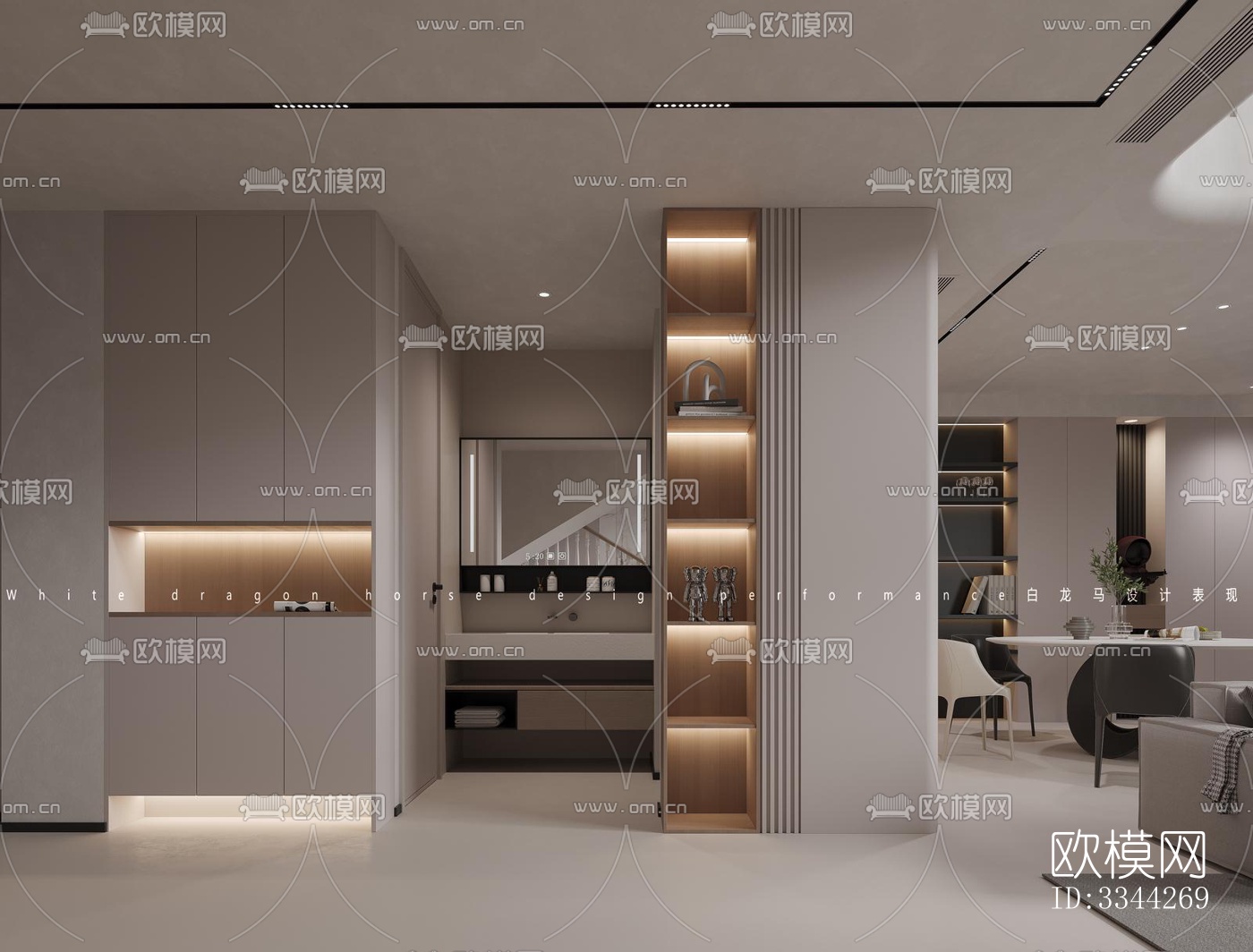 现代别墅效果图下载（渲染图5）