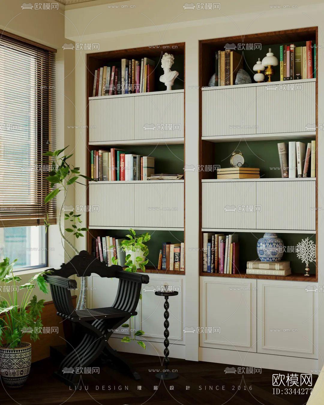 现代别墅效果图下载（渲染图1）