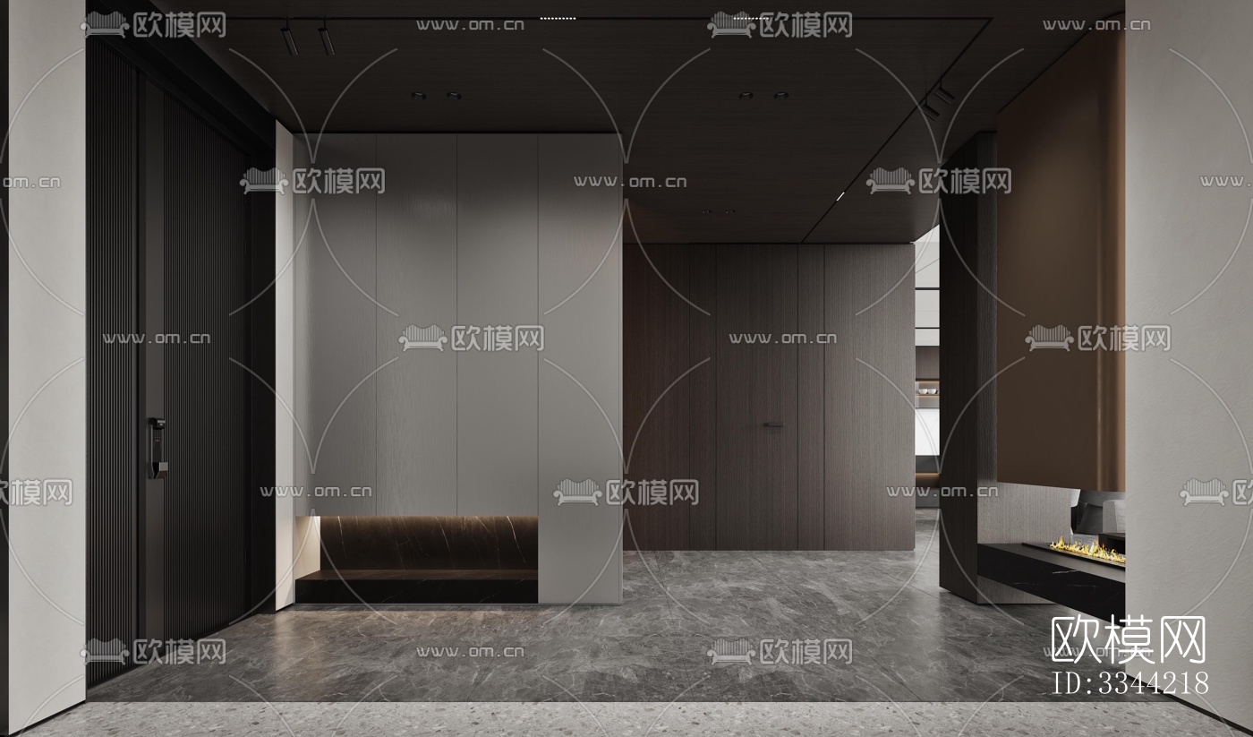 现代别墅效果图下载（渲染图9）