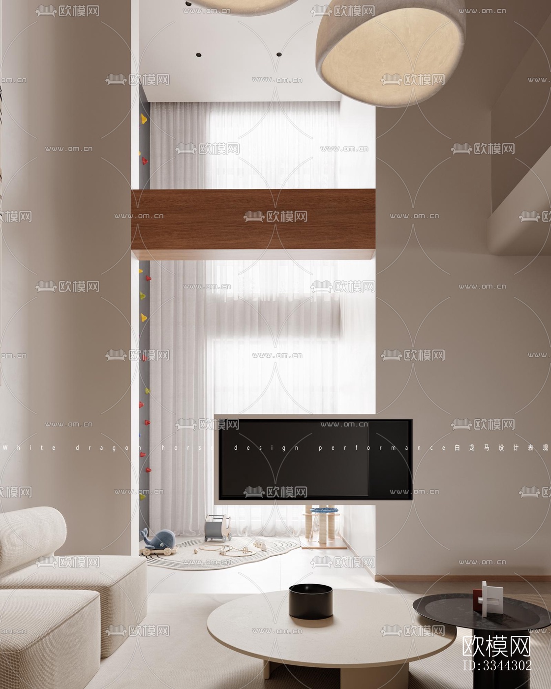 现代别墅效果图下载（渲染图6）