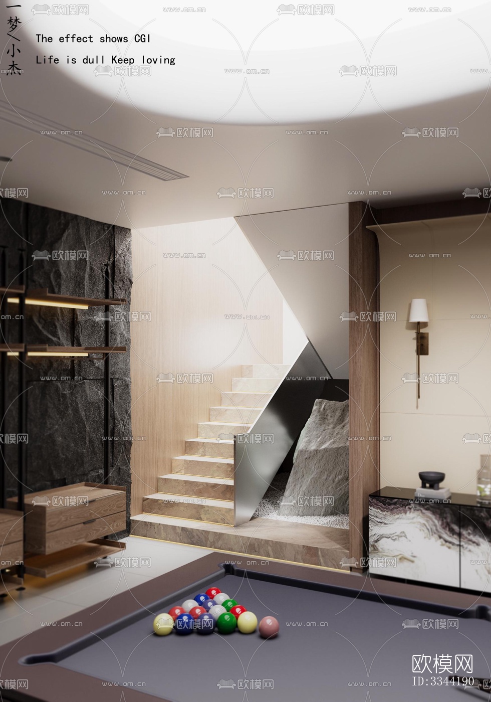 现代别墅效果图下载（渲染图6）