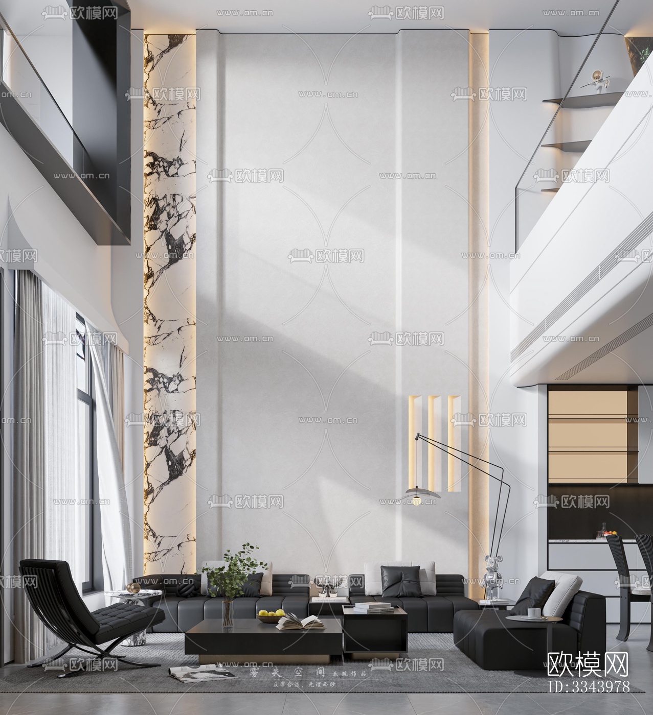 现代别墅效果图下载（渲染图5）