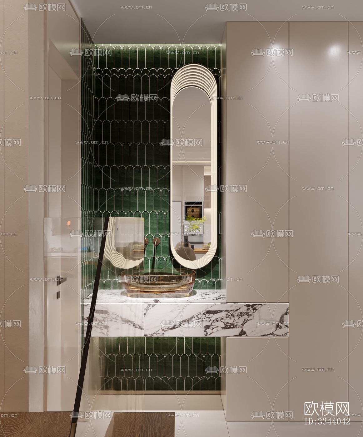 现代别墅效果图下载（渲染图6）