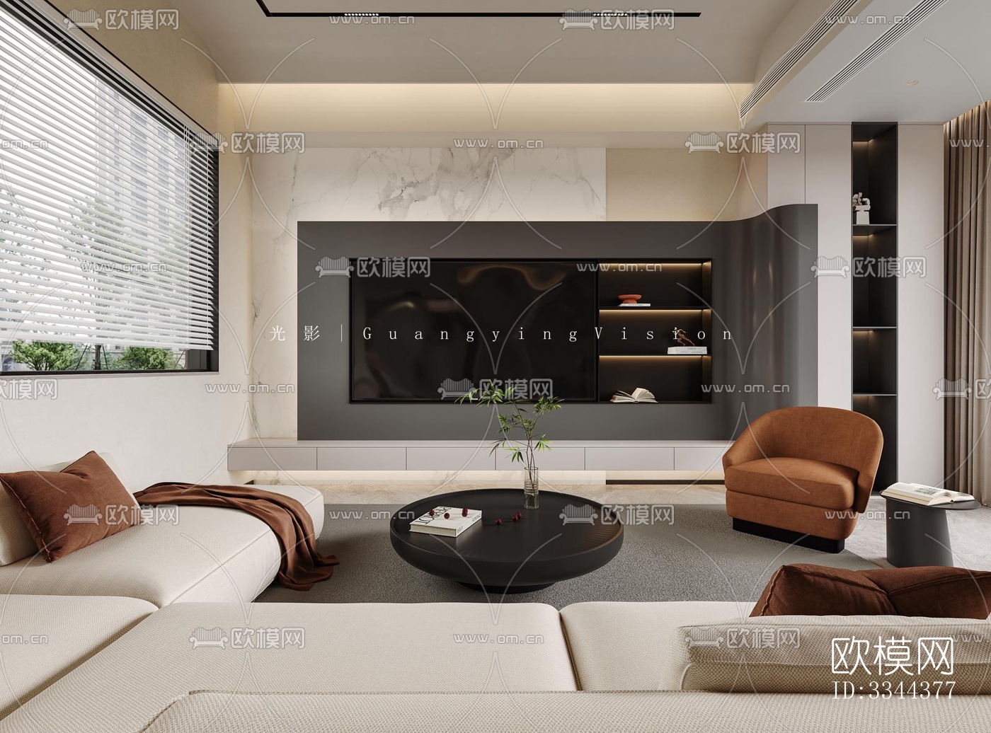 现代别墅效果图下载（渲染图12）