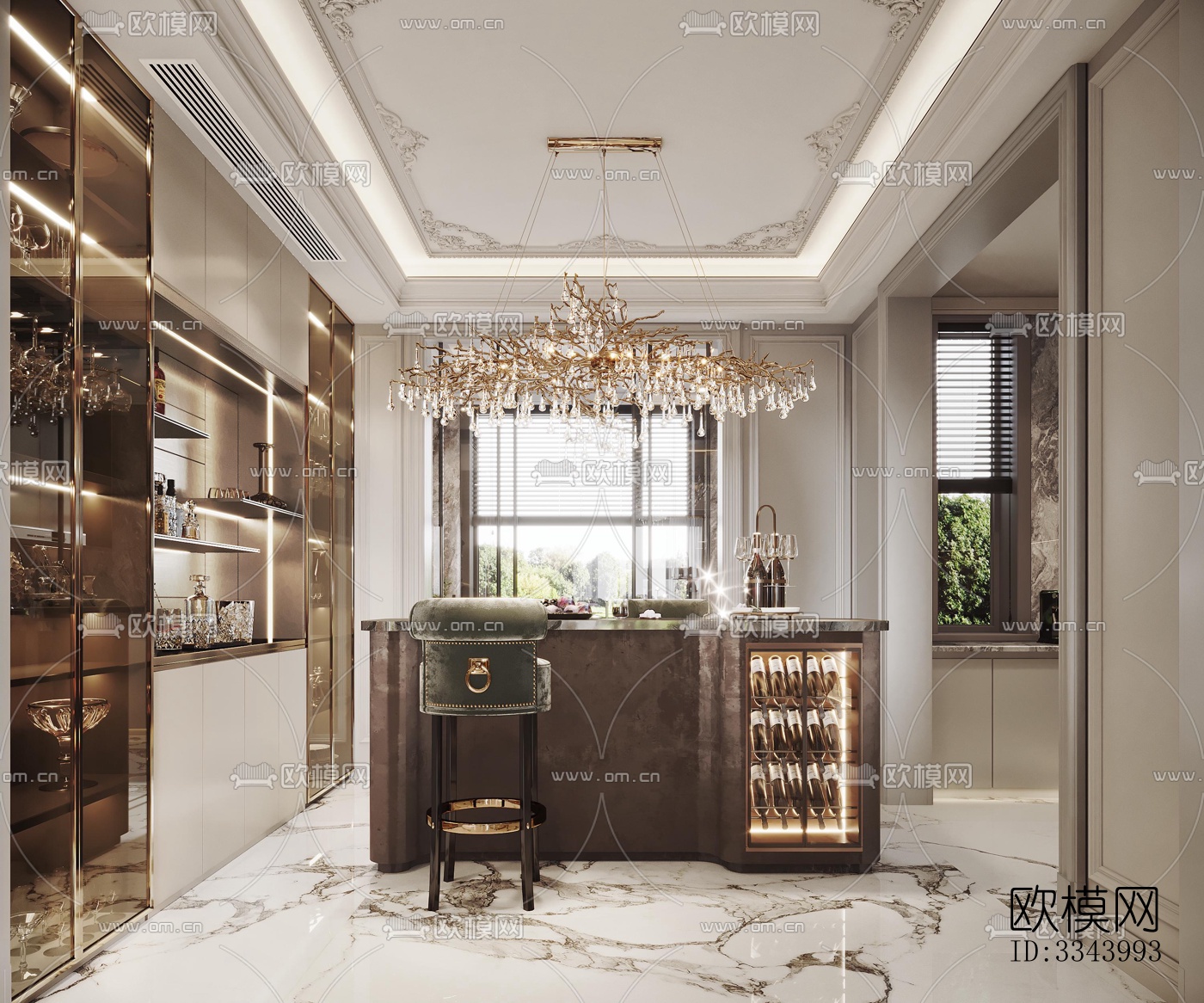 现代别墅效果图下载（渲染图8）