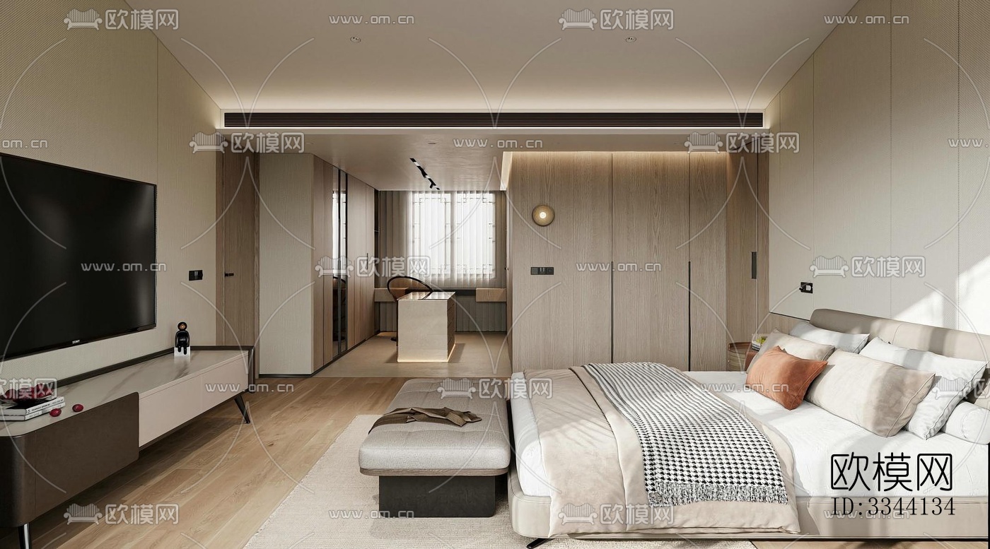 现代别墅效果图下载（渲染图3）