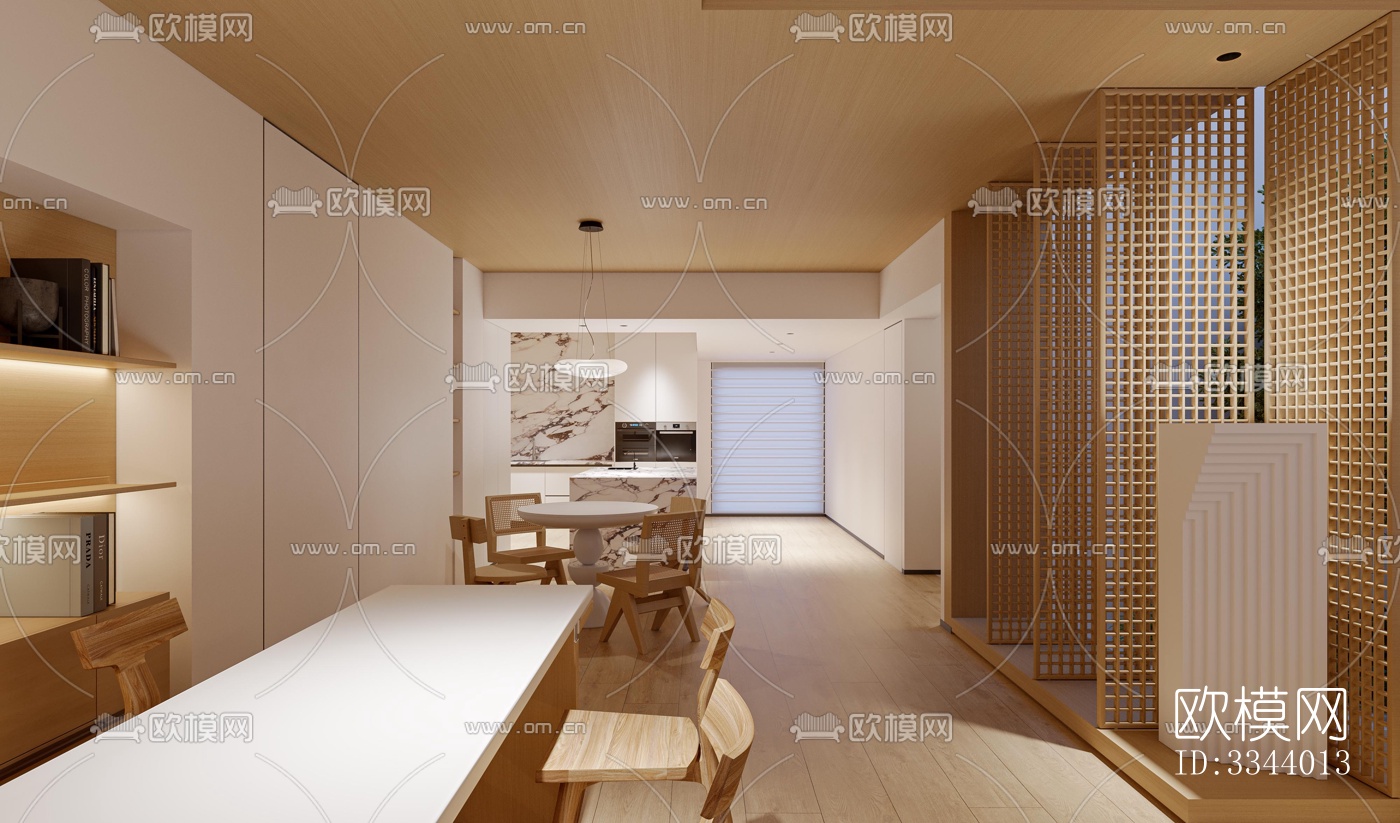 现代别墅效果图下载（渲染图7）