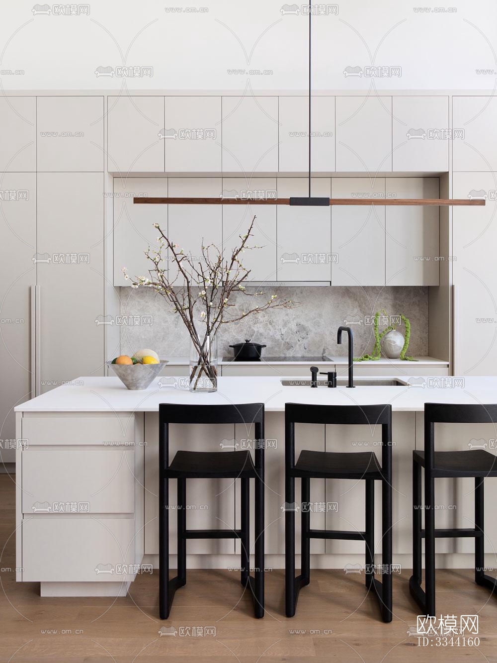 现代别墅效果图下载（渲染图12）