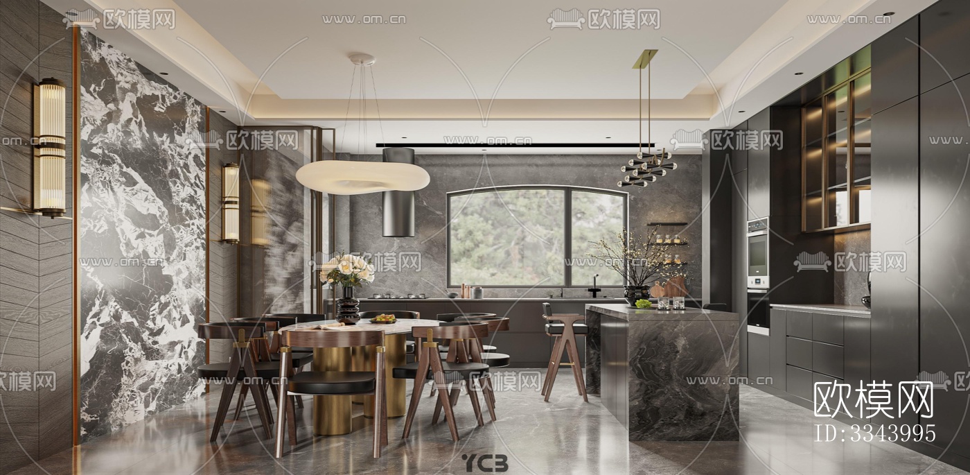 现代别墅效果图下载（渲染图9）