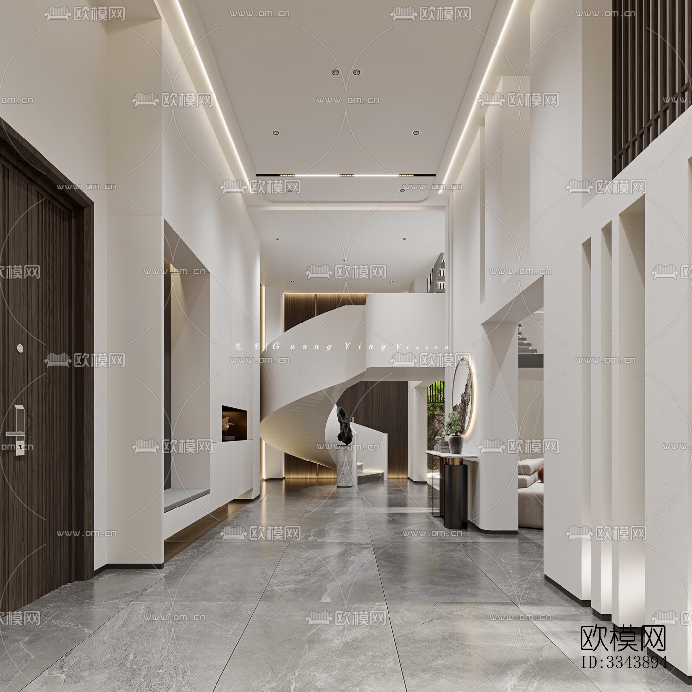 现代别墅效果图下载（渲染图5）