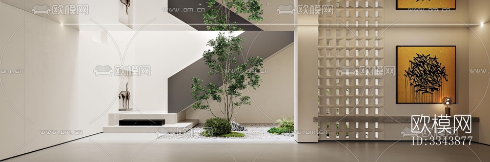 現(xiàn)代別墅效果圖下載(渲染圖10)