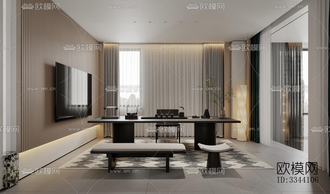 现代别墅效果图下载（渲染图5）