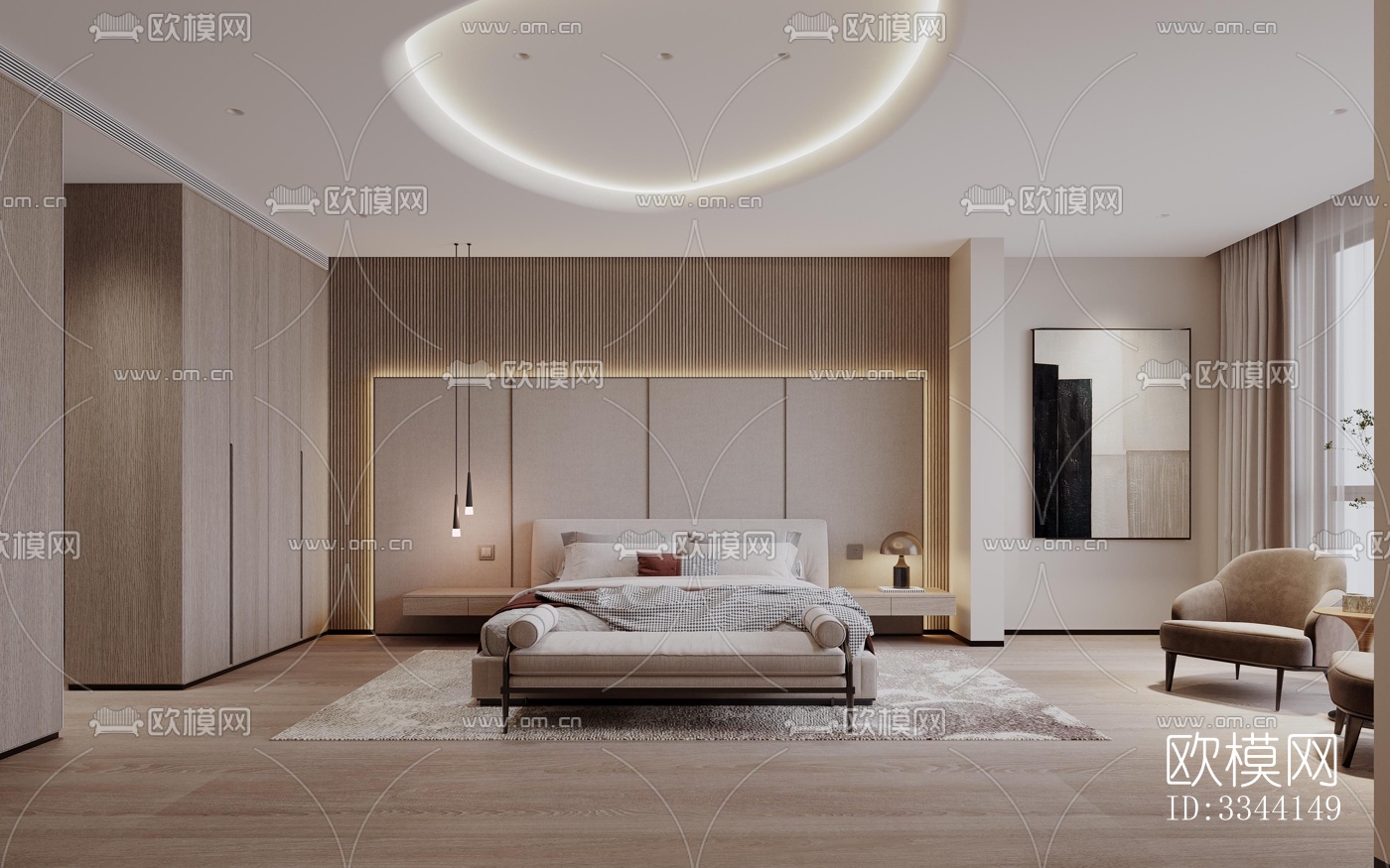 现代别墅效果图下载（渲染图13）