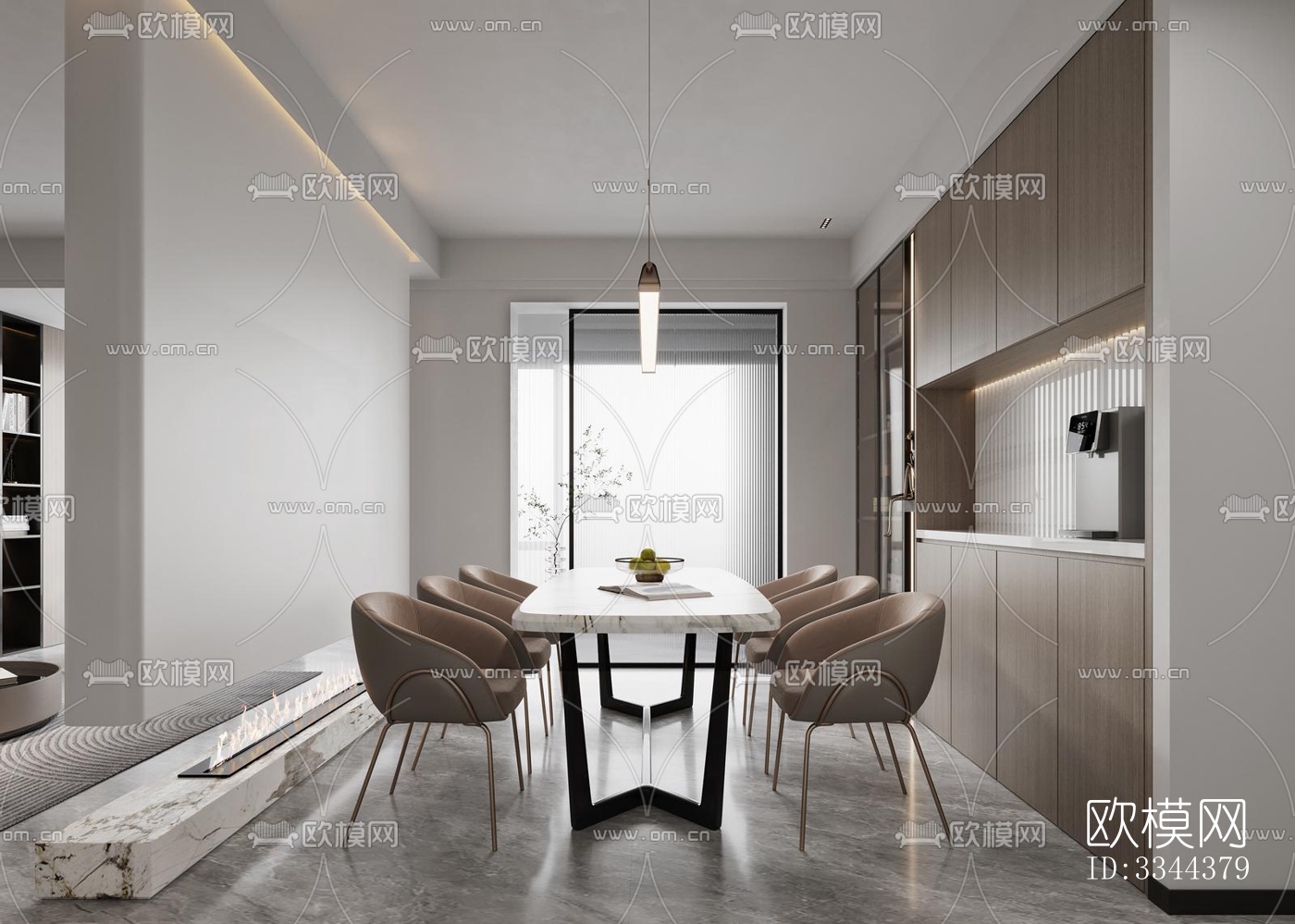 现代别墅效果图下载（渲染图3）