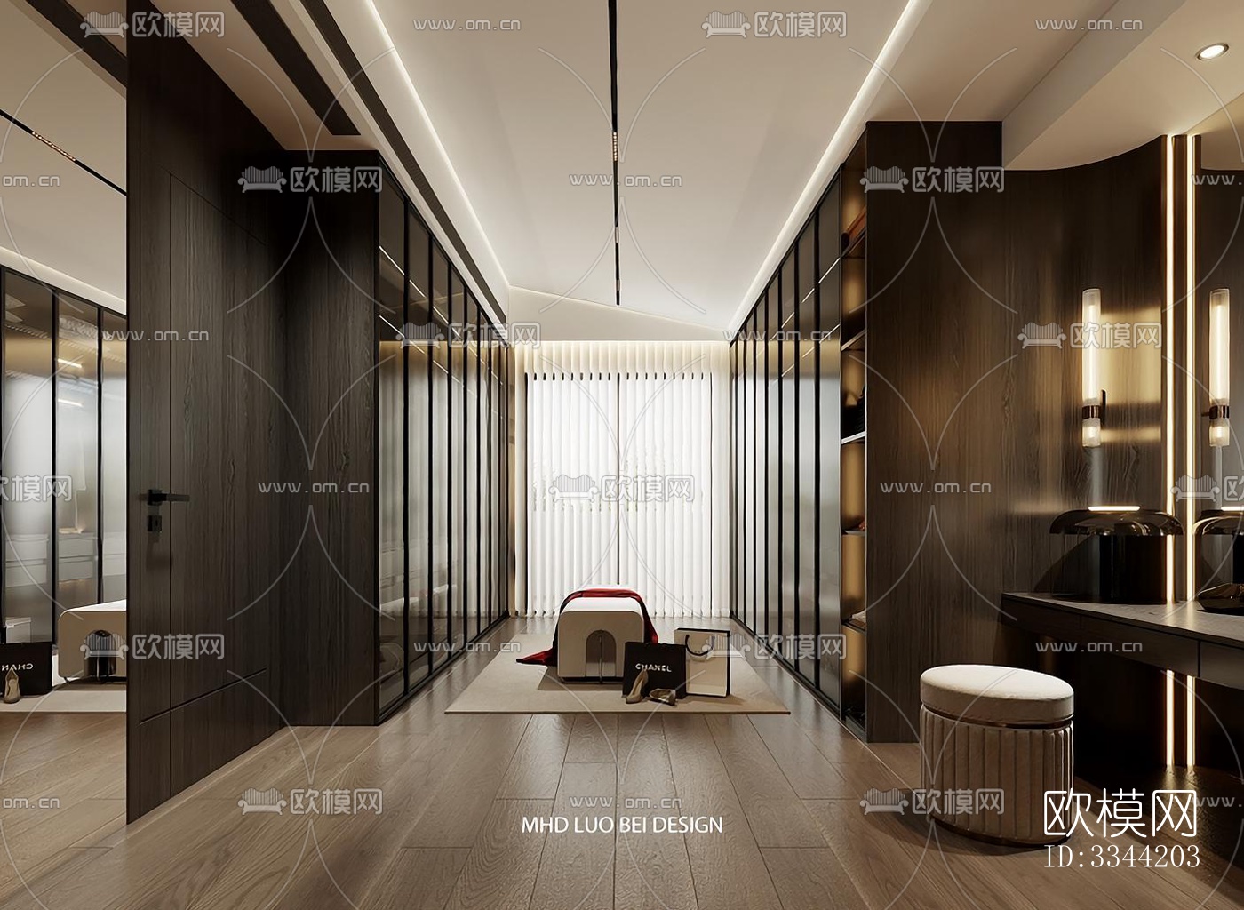 现代别墅效果图下载（渲染图1）