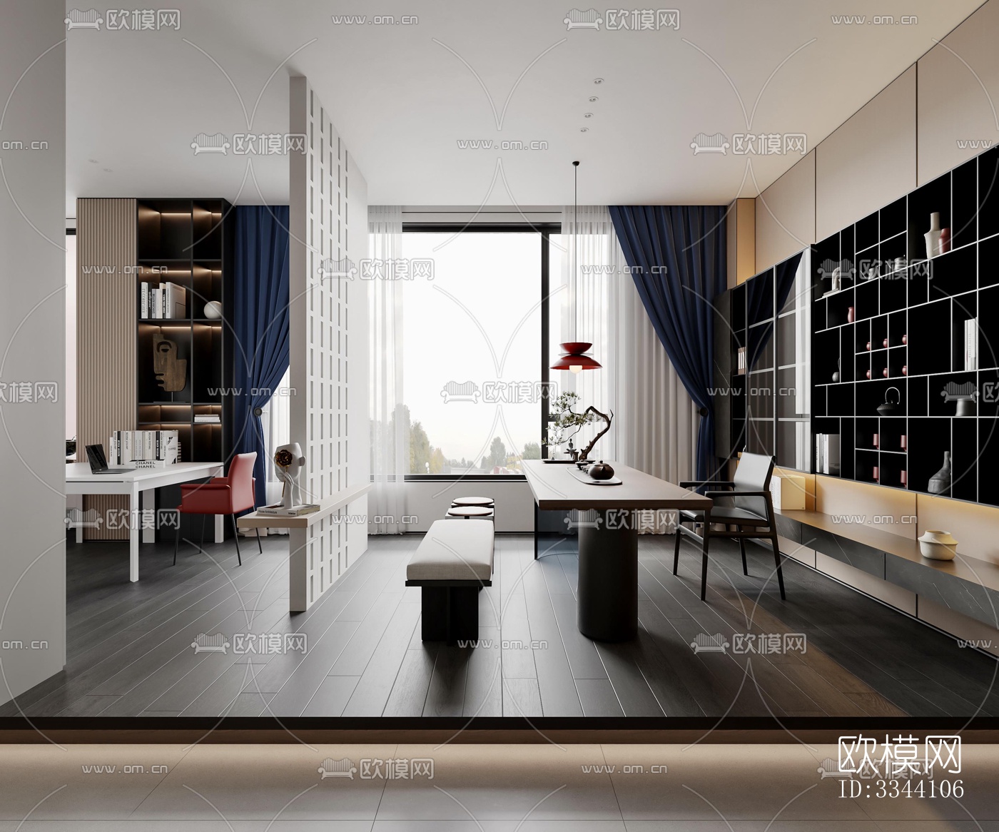 现代别墅效果图下载（渲染图2）