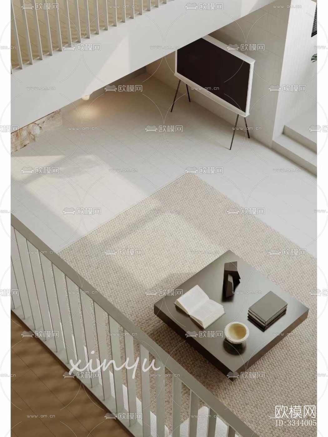 现代别墅效果图下载（渲染图1）