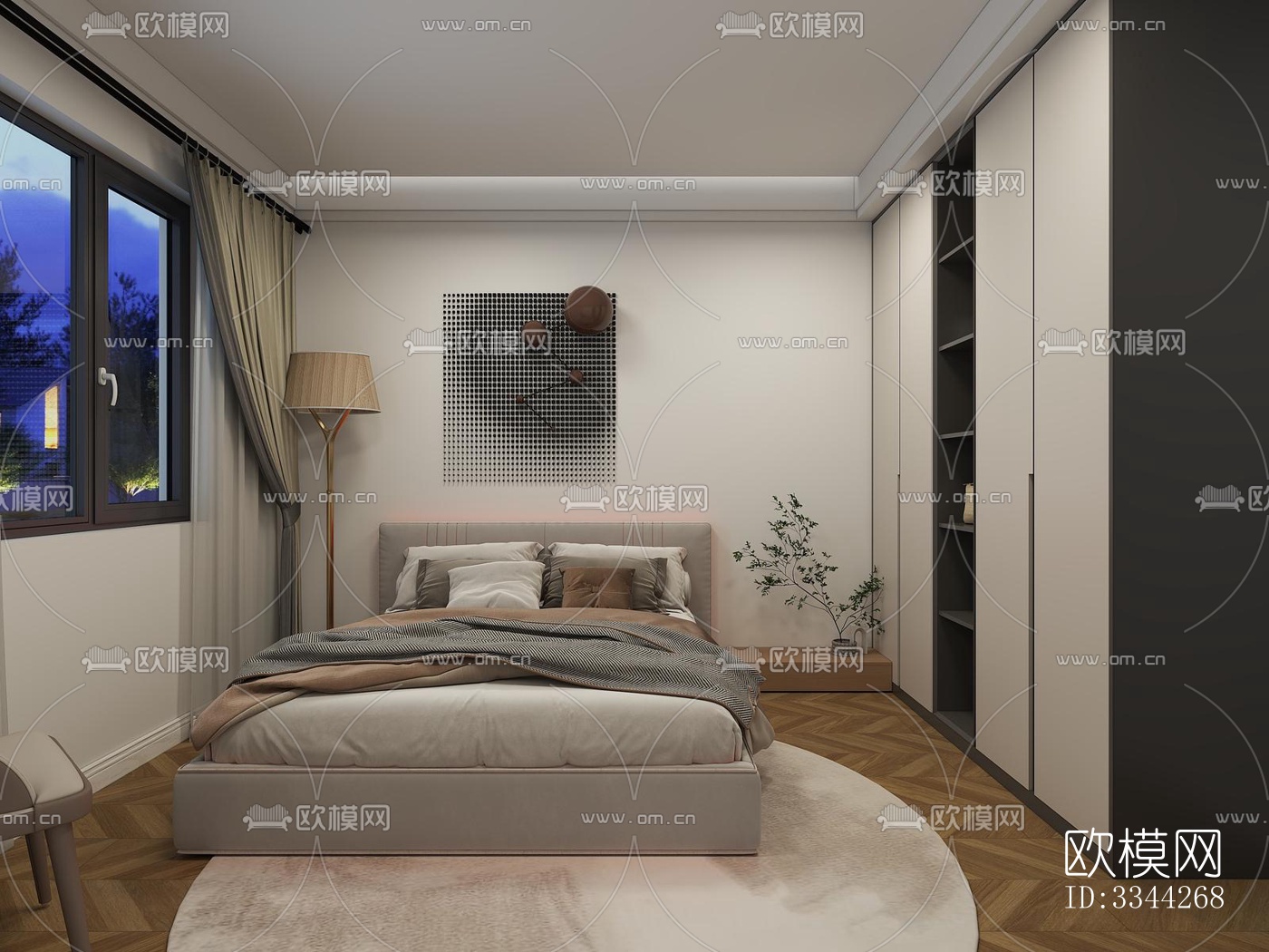 现代别墅效果图下载（渲染图6）