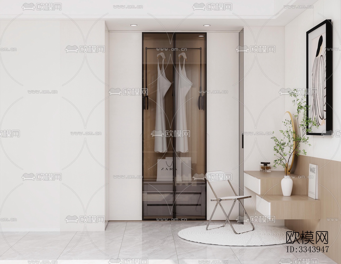 现代别墅效果图下载（渲染图9）