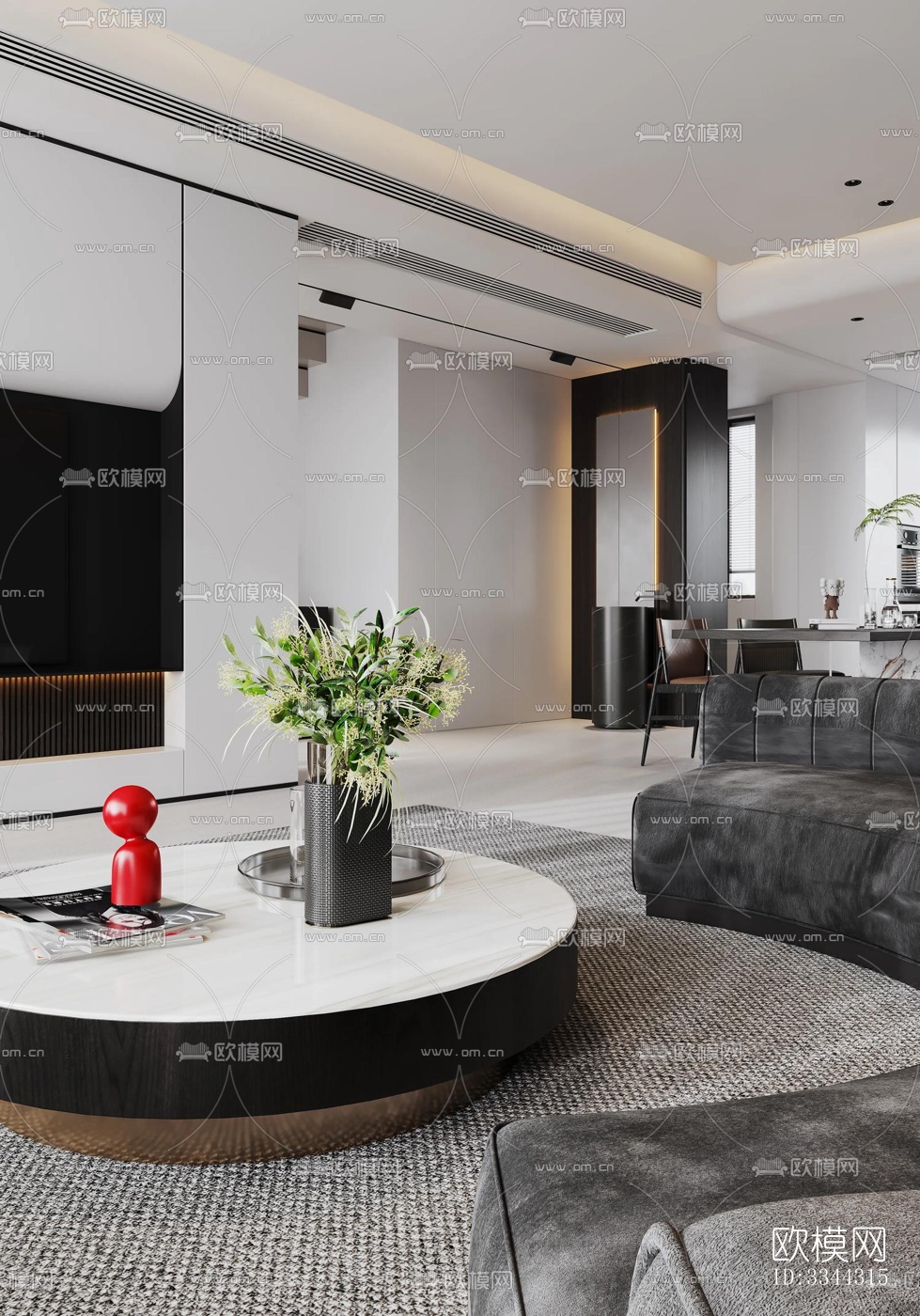 现代别墅效果图下载（渲染图16）