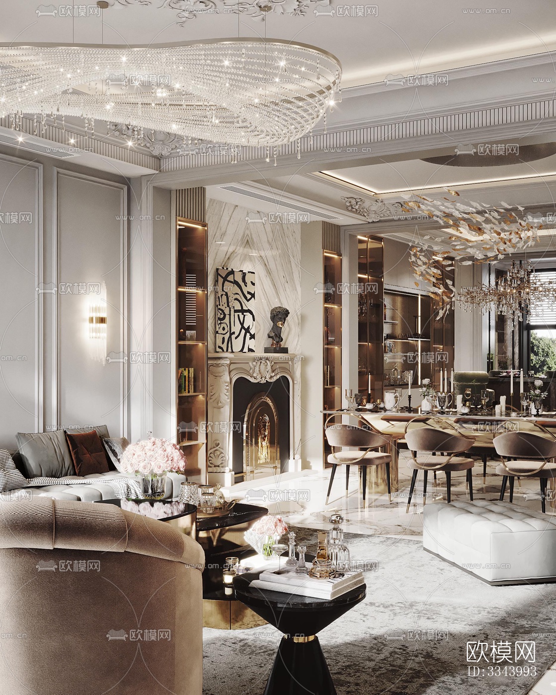 现代别墅效果图下载（渲染图11）