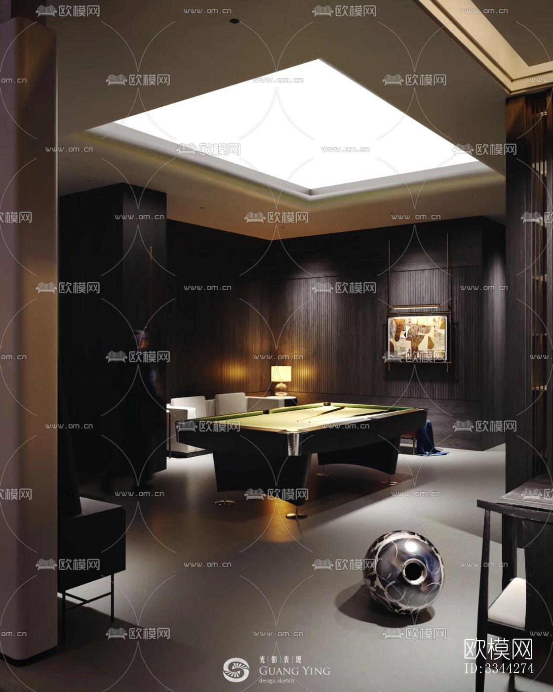 现代别墅效果图下载（渲染图5）