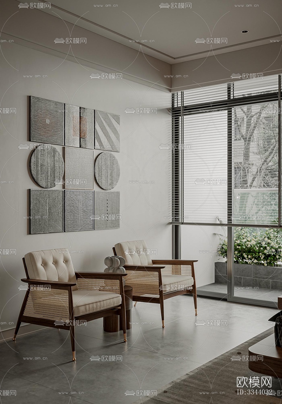 现代别墅效果图下载（渲染图7）