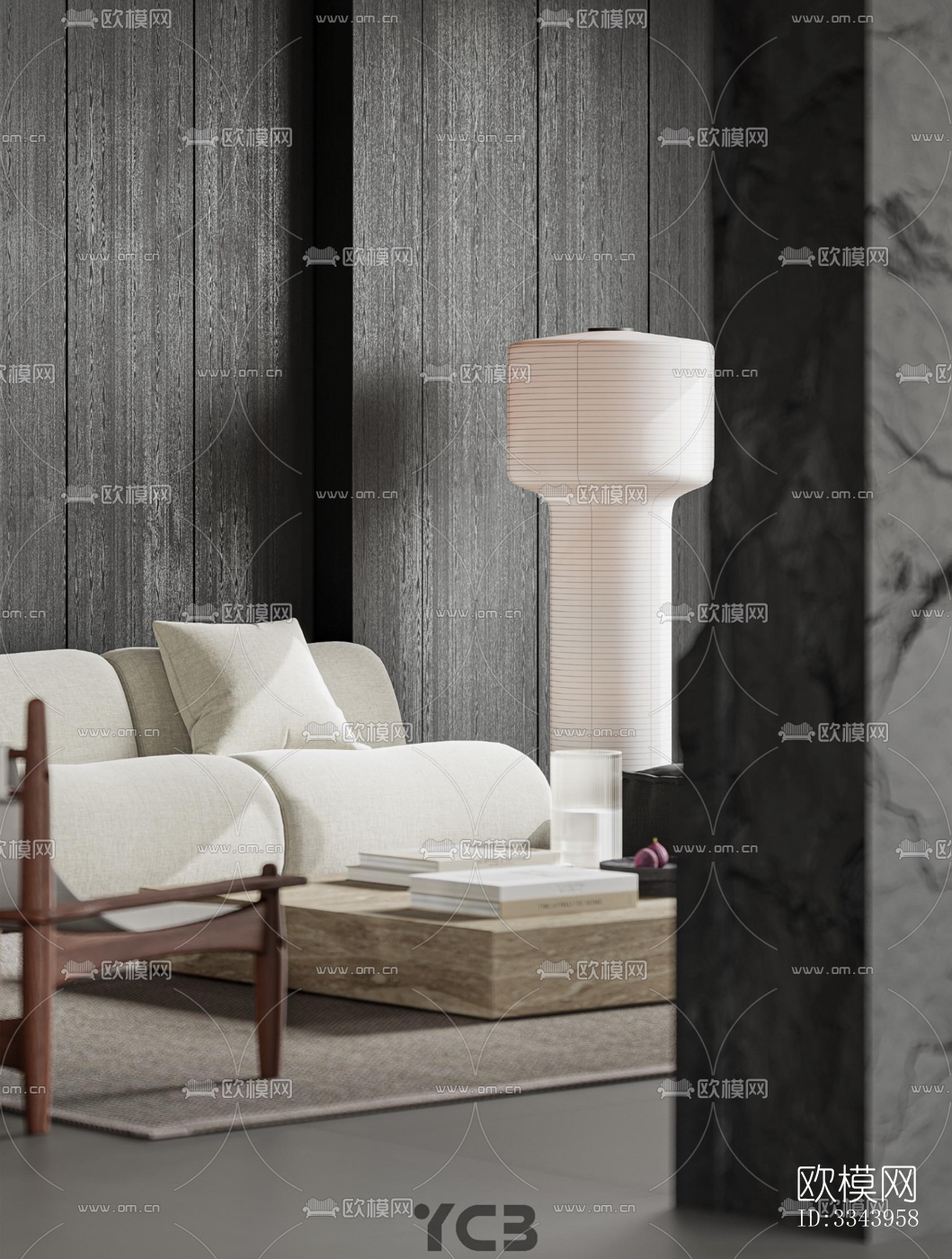 现代别墅效果图下载（渲染图10）