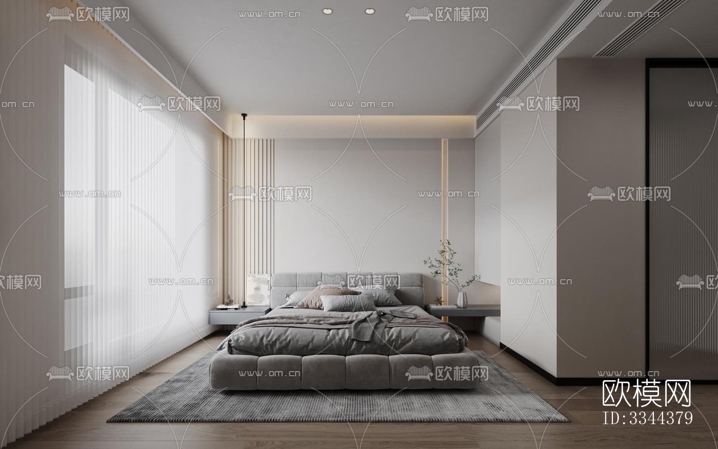 现代别墅效果图下载（渲染图4）