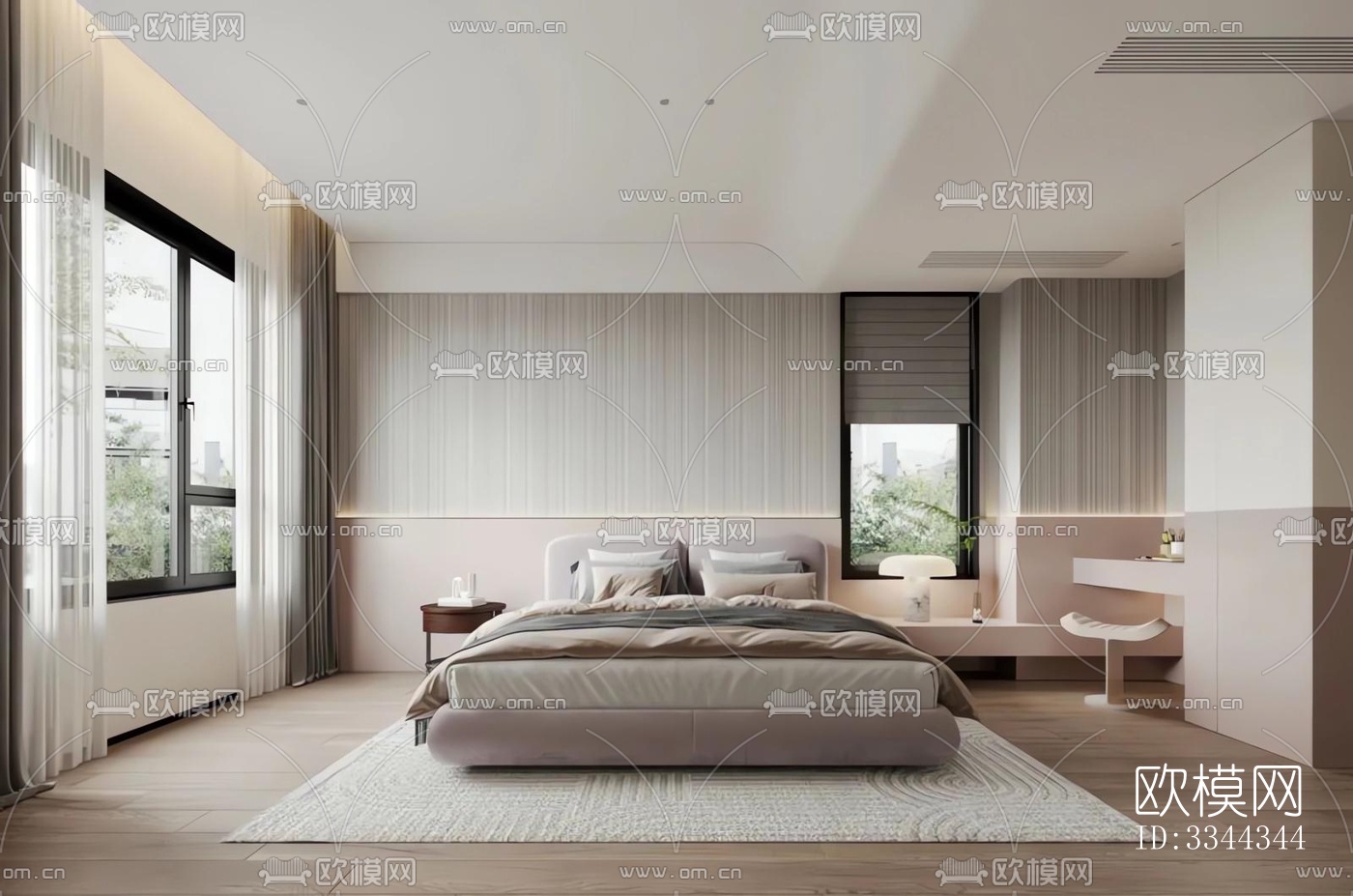 现代别墅效果图下载（渲染图7）