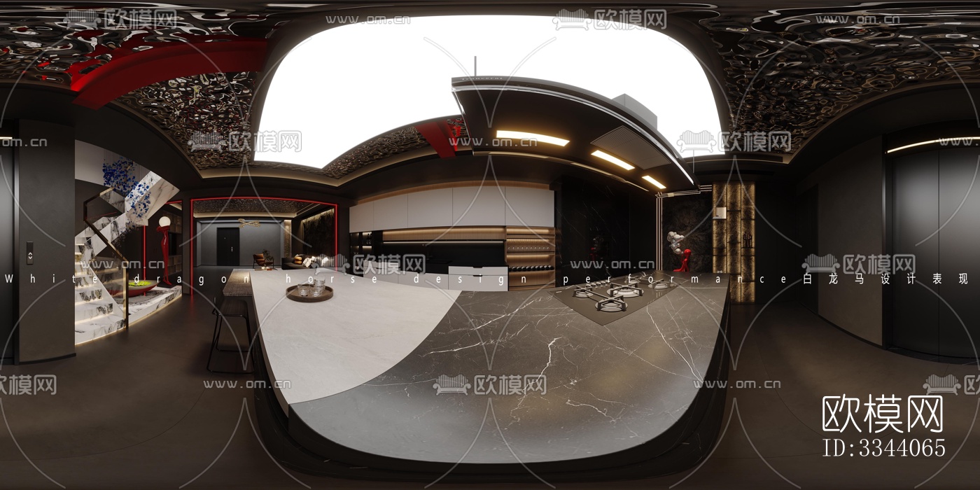 现代别墅效果图下载（渲染图13）