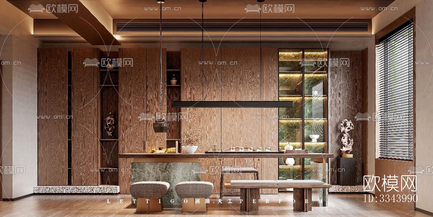 现代别墅效果图下载（渲染图9）