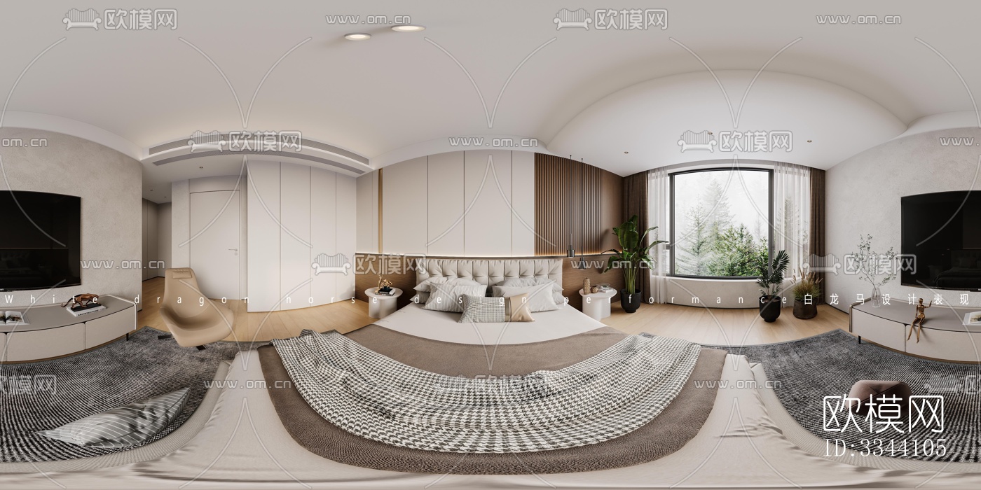 现代别墅效果图下载（渲染图9）