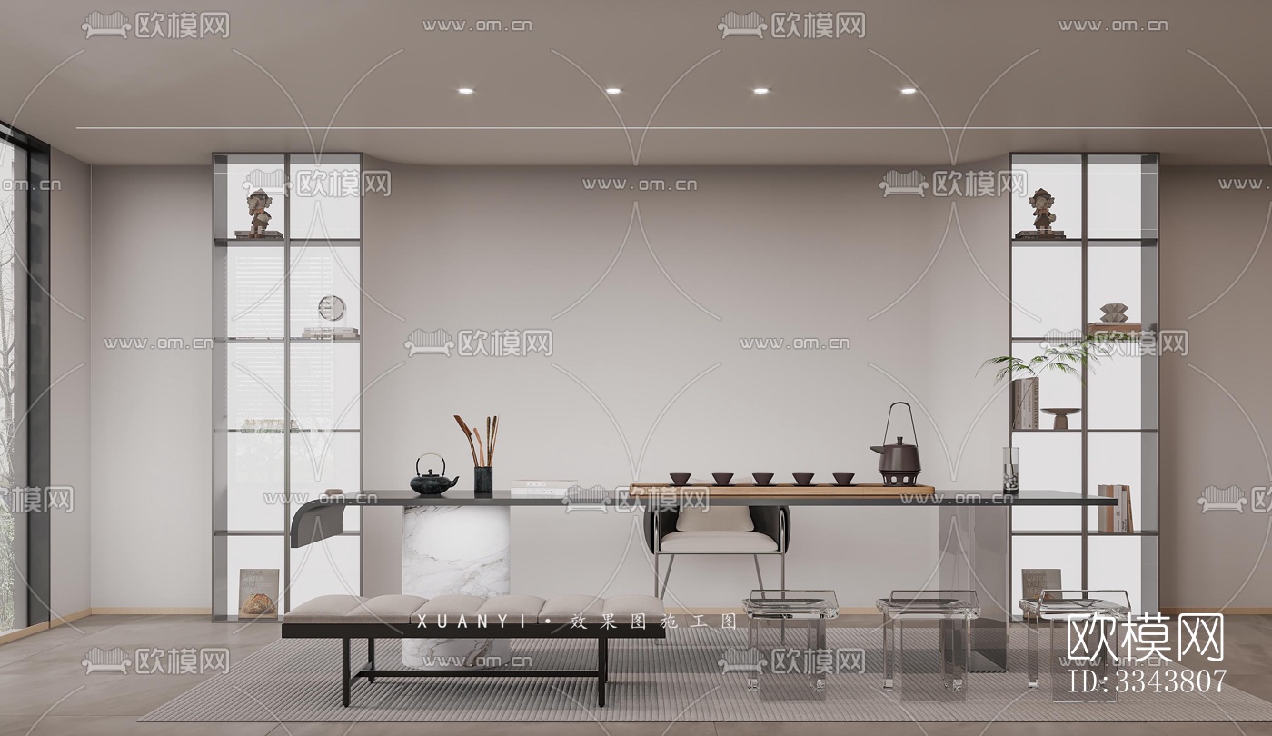 现代别墅效果图下载（渲染图7）