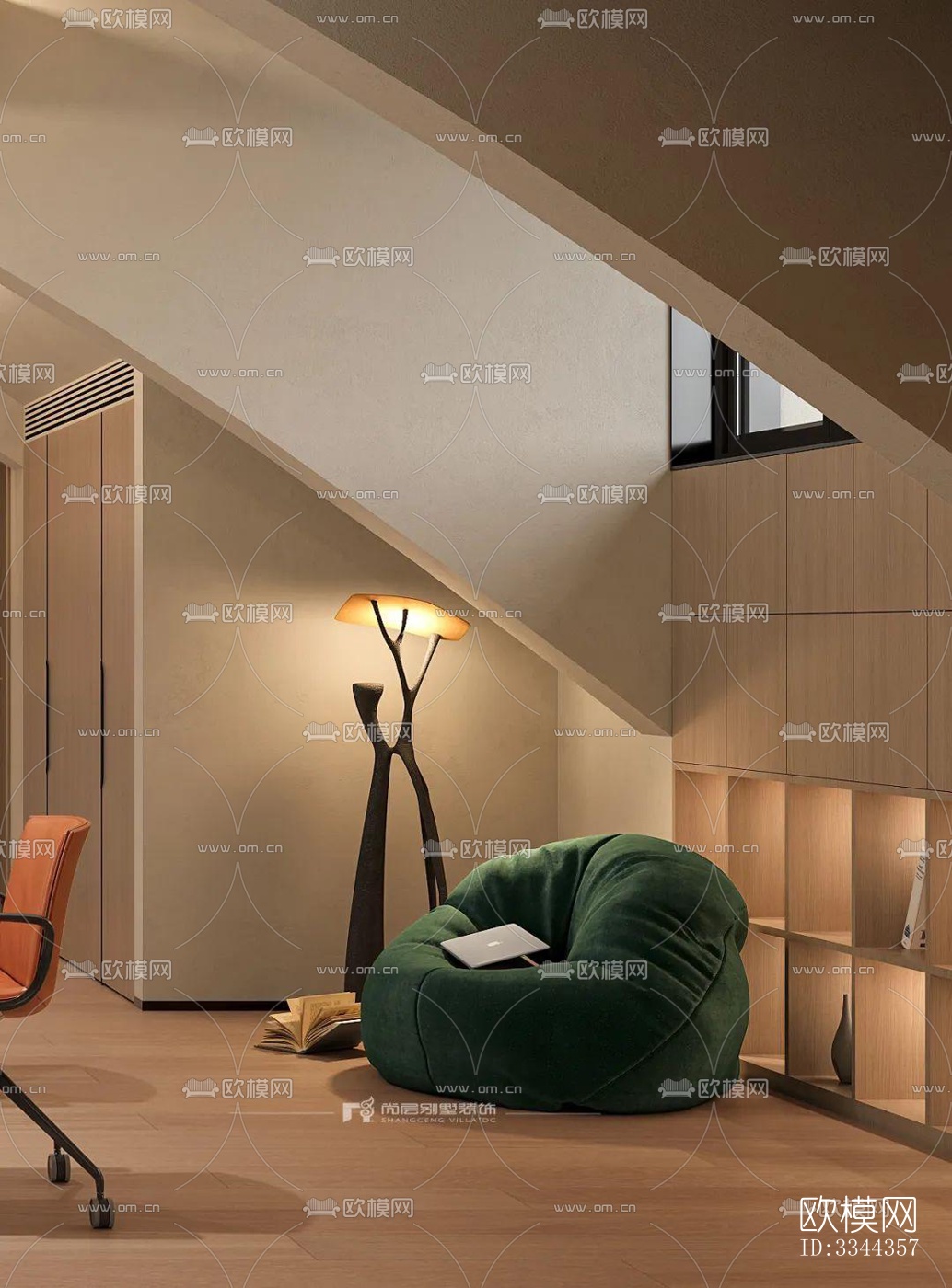 现代别墅效果图下载（渲染图20）