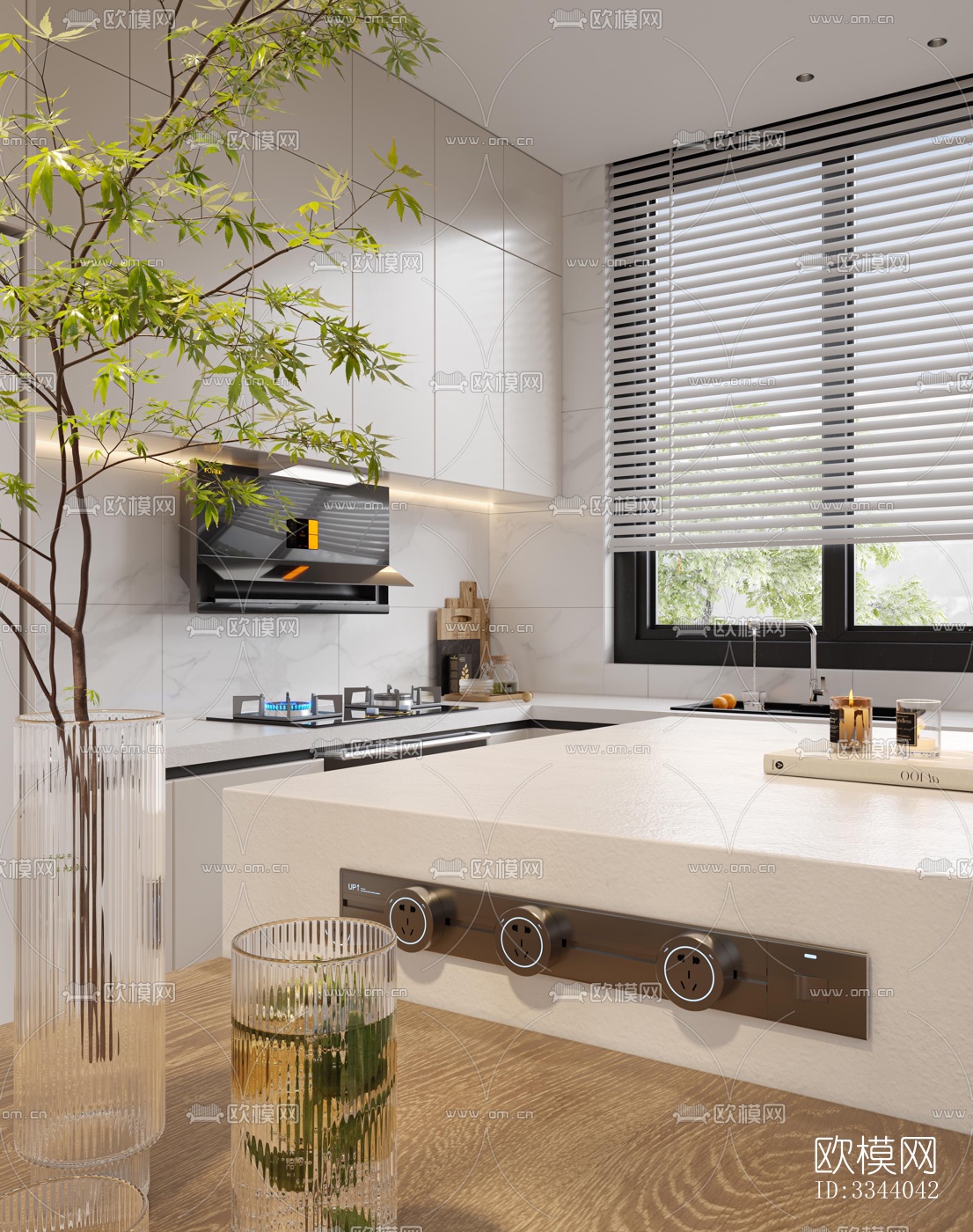 现代别墅效果图下载（渲染图8）