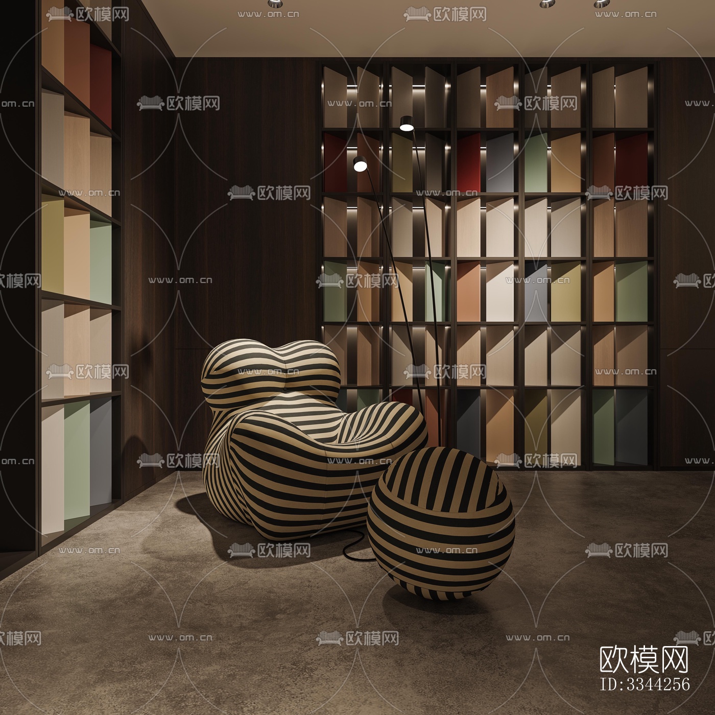 现代别墅效果图下载（渲染图4）